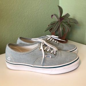 Vans - Blue recycle men 6.5 women 8